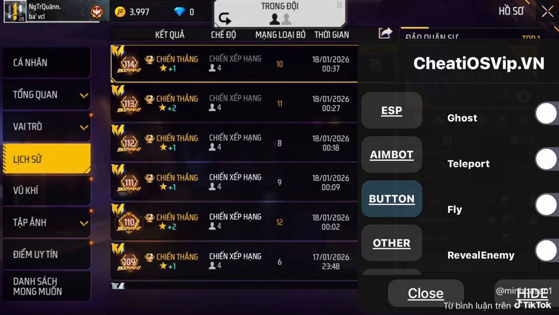 Cheatiosvip [key tháng]